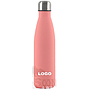 Flask Cola Bottle 500ml pink