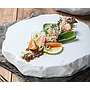 Stone Shape Staek Plate 8 inch 4cm