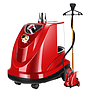 Hanging ironing machine - red - single pole