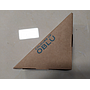 Kraft Sandwich Box w/ Window W/LOGO，7*12.5*12.5cm