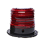 Solar warning light-Red