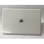 1 Gang  4 core Telephone socket, 120*78mm