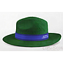 Straw Hat With Logo，Ribbon,Children'S,Green,2-5 Years Old