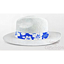 Straw Hat With Logo，Ribbon,Women,White,M Code