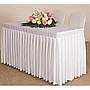 Table Skirting(180*45+75cm)-White