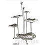 JJL Series-Lotus Holder 190*240*330 stand 400*660mm