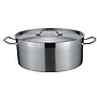 Kitchen Soup Pot (04)S/S pot w/composite bottom 250* 90*0.8