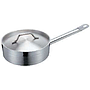 Sauce Pot (04)low body pot w/compound bottom 180*65 Milk Pot Single Handle