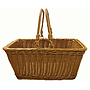 HT-PP Rattan Basket Picnic,35*27*15cm