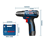 Electric hand drill 12V single battery