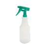 Spray bottle and nozzle for chemicals
