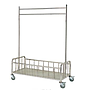 Clothes Cart,Stainless Steel,1220*545*1700mm