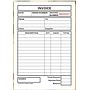 Invoice book for suppliers