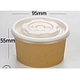 Soup Cup W/ Lid，8oz
