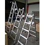 3.3m 10-level aluminum ladder