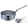 Sauce Pot Low Body Aluminum Saucepan D16 Milk Pot Single Handle