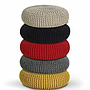 Cotton Woven Sofa Stool-φ70*20cm