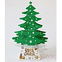 Table Christmas Tree green