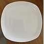 Square Plate 6" Customized  LOGO
