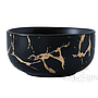 Bowl Black Golden, 15.8*15.8*8cm