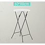 Simple Folding Cocktail Table-φ60*110cm