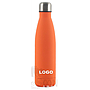 Flask Cola Bottle 500ml orange