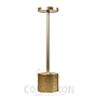 Cordless LED Table Lamp,
Champagne Golden
5200MA DC Rechargeable Battery