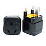 Australian to British specification conversion plug,3250W,Black