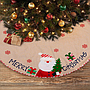 Linen Santa Claus Tree Dress