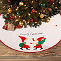 Short Plush Christmas Tree Dress