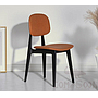 Dining Chair , Pu Soft Bag,Orange,43 * 41 * 82.5 * 43 Cm