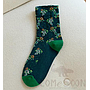 Mid Tube Socks,Polycotton,Green