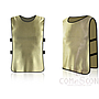 Sport Vest, Gold, 35 By 56cm
