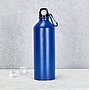 Single layer aluminum bottle, 500ml, With white custom logo