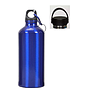 Customized double-layer stainless steel water bottle, 750ml, Royal blue, WIth white logo