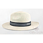 Straw Hat With Logo，Ribbon,Adult Male,White,S Code