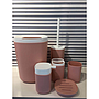 6468 Square Six-Piece Set-Light Pink,PP,19*19*25cm