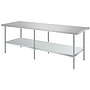 Two tier worktable 60x182x86cm
